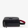 Christian Louboutin Accessories Blaster Black Grain Leather Travel Case