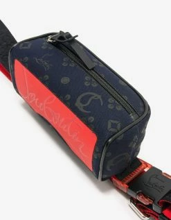 Christian Louboutin Blaster Crossbody Navy Blue Loubinthesky Bag