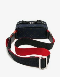 Christian Louboutin Blaster Crossbody Navy Blue Loubinthesky Bag