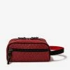 Christian Louboutin Blaster Red CL Logo Jacquard Travel Case