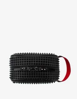 Christian Louboutin Accessories Blaster Spikes Black Leather Travel Case