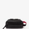 Christian Louboutin Accessories Blaster Spikes Black Leather Travel Case