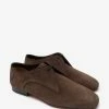 Christian Louboutin Carderby Brown Suede Leather Shoes
