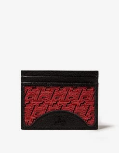 Christian Louboutin Accessories Kios CL Logo Black Card Holder