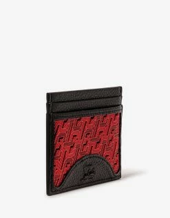Christian Louboutin Accessories Kios CL Logo Black Card Holder