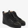 Hot Sale β Christian Louboutin Lou Spikes Orlato Crosta Wax High Top Trainers π 1 Christian Louboutin Lou Spikes Orlato Crosta Wax High Top Trainers