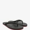 Christian Louboutin Loubi Flip Black Sandals
