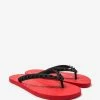 Christian Louboutin Loubi Flip Red Sandals