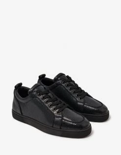 Christian Louboutin Rantulow Grosgrain Trim Jacquard Trainers New Arrivals
