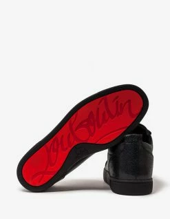 Christian Louboutin Rantulow Grosgrain Trim Jacquard Trainers New Arrivals