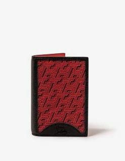 Christian Louboutin Sifnos CL Logo Black Card Wallet