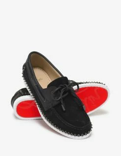 Wholesale π Christian Louboutin Steckel Flat Crosta Wax π₯Ώ Boat Shoes π 16 Christian Louboutin Steckel Flat Crosta Wax Boat Shoes