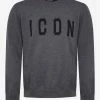 Dsquared2 Grey Icon Sweater