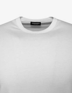 Dsquared2 Clothing White DSQ2 Sleeve Print T-Shirt