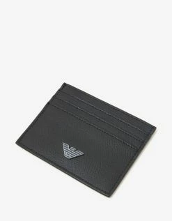 Buy ๐ Emporio Armani Black & Blue Leather Card Holder Accessories ๐งจ 9 Emporio Armani Black & Blue Leather Card Holder Accessories