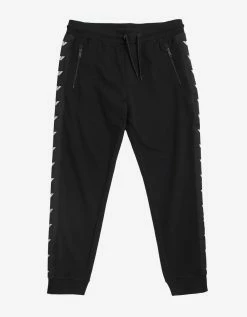 Emporio Armani Black Logo Tape Tracksuit Clothing