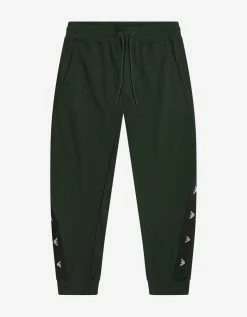 Emporio Armani Green Eagle Logo Tape Tracksuit Clothing