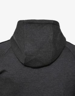 Emporio Armani Grey Grosgrain Trim Hoodie Clothing