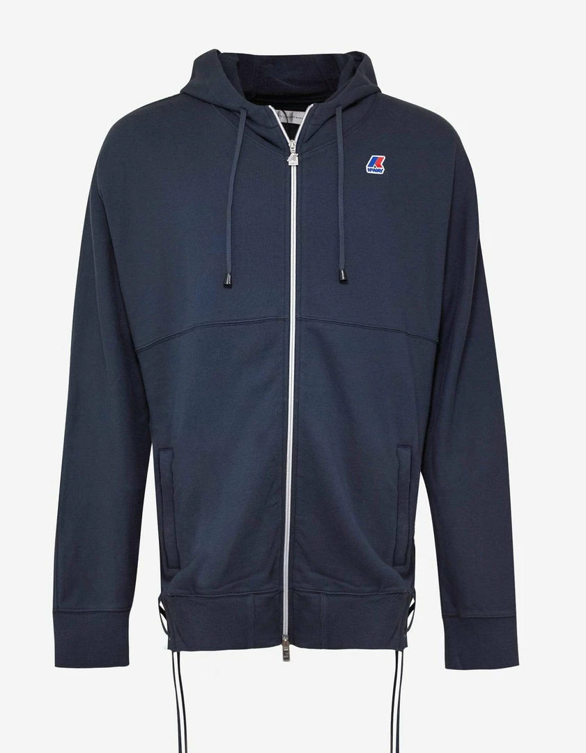 Promo 😉 Faith Connexion K-Way Blue Oversized Lace Hoodie 😉 3 Faith Connexion K-Way Blue Oversized Lace Hoodie