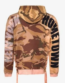Faith Connexion Kappa Orange Camo Laced Hoodie