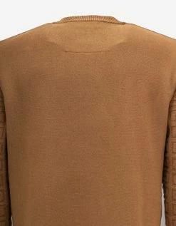 Givenchy Clothing Beige Camel 4G Logo Sweater