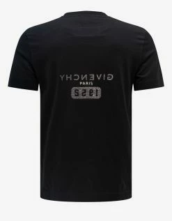 Givenchy Black 1952 Reverse Logo T-Shirt