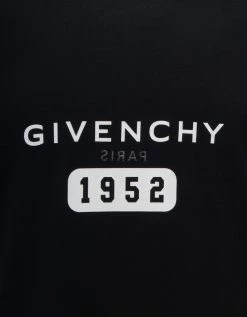 Best Pirce ❤️ Givenchy Black 1952 Reverse Logo T-Shirt ❤️ 10 Givenchy Black 1952 Reverse Logo T-Shirt