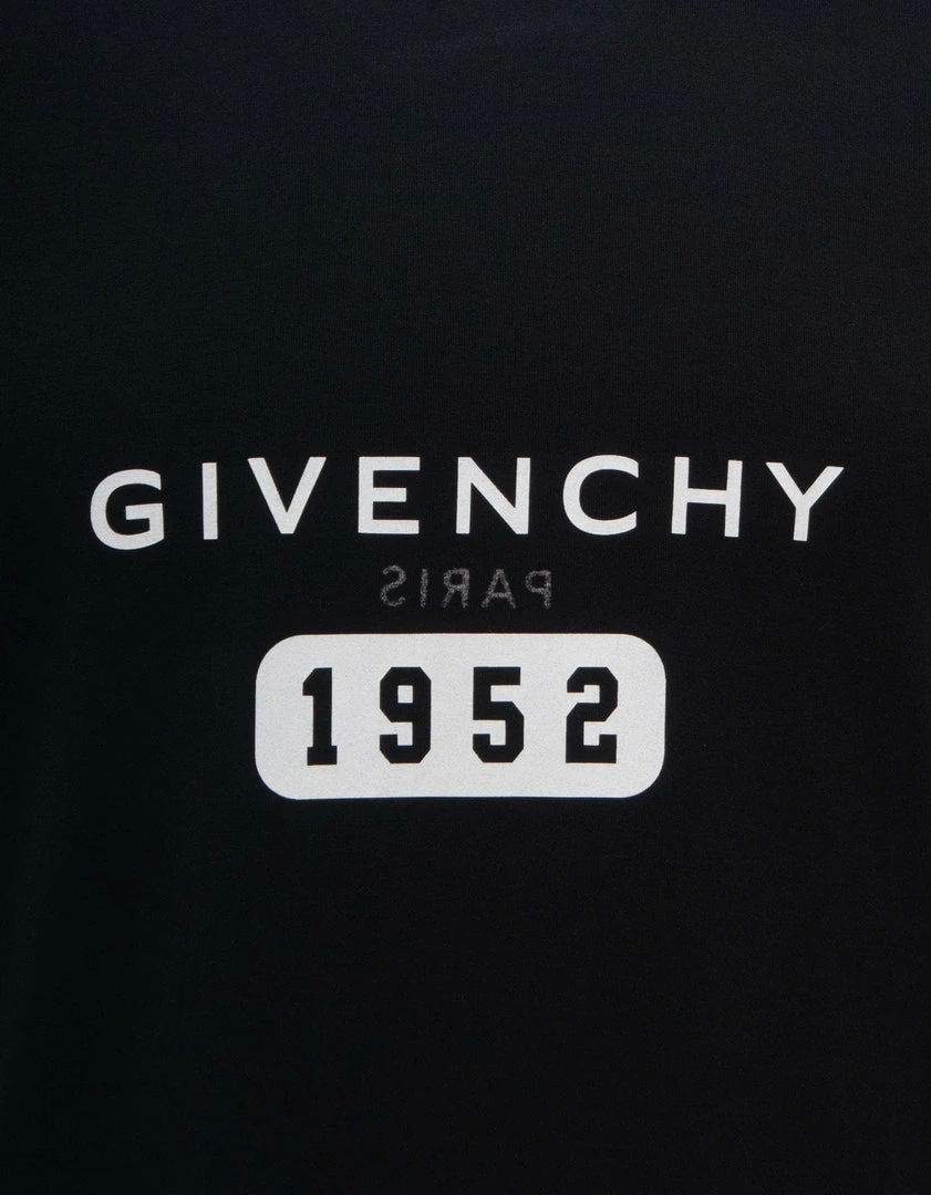 Best Pirce ❤️ Givenchy Black 1952 Reverse Logo T-Shirt ❤️ 6 Givenchy Black 1952 Reverse Logo T-Shirt