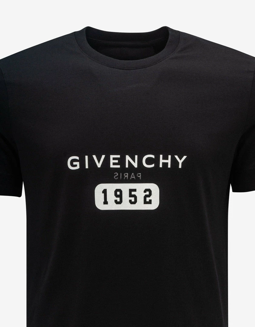 Best Pirce ❤️ Givenchy Black 1952 Reverse Logo T-Shirt ❤️ 5 Givenchy Black 1952 Reverse Logo T-Shirt