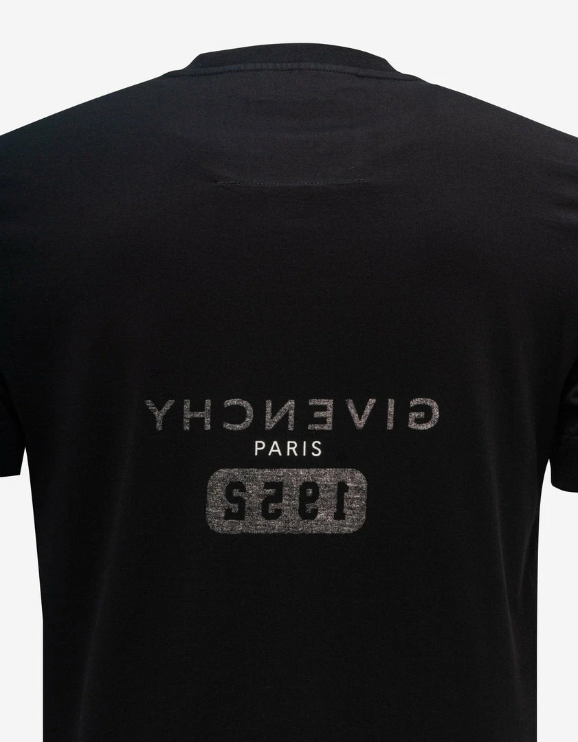 Best Pirce ❤️ Givenchy Black 1952 Reverse Logo T-Shirt ❤️ 7 Givenchy Black 1952 Reverse Logo T-Shirt