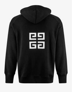 Givenchy Clothing Black 4G Logo Oversized Hoodie