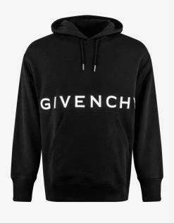 Givenchy Clothing Black 4G Logo Oversized Hoodie