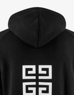 Givenchy Clothing Black 4G Logo Oversized Hoodie