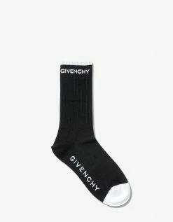 Givenchy Accessories Black 4G Logo Socks