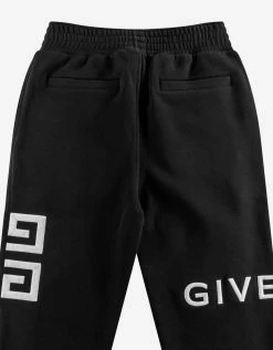 Givenchy Clothing Black 4G Logo Sweat Pants