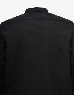 Givenchy Black Archetype Logo Zip Shirt Clothing
