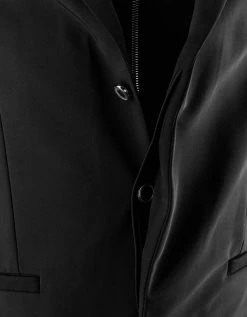 Givenchy Clothing Black Blazer With Removable Waistcoat