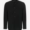 Givenchy Black Calligraphic Logo Print Shirt Clothing