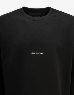 Givenchy Black Cross Logo Sweatshirt