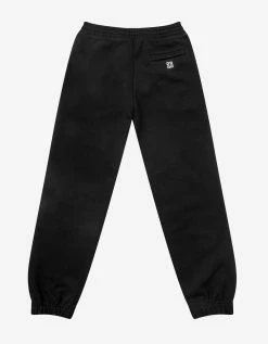Givenchy Black Embroidered College Logo Sweat Pants