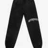 Givenchy Black Embroidered College Logo Sweat Pants