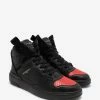 Givenchy Black Leather Wing High Trainers