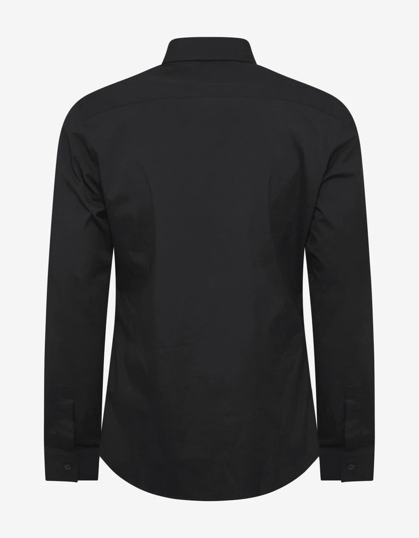 Best Pirce ๐ Givenchy Clothing Black Logo Signature Stretch-Cotton ๐ Shirt ๐ 6 Givenchy Clothing Black Logo Signature Stretch-Cotton Shirt