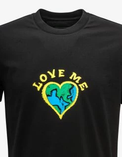 Givenchy Clothing Black Love Me Graphic T-Shirt