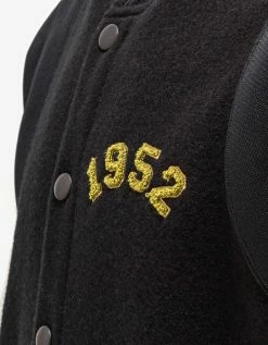 Hot Sale π₯° Givenchy Clothing Black MMW 1952 Varsity Bomber Jacket π 13 Givenchy Clothing Black MMW 1952 Varsity Bomber Jacket