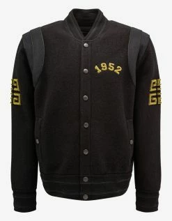 Givenchy Clothing Black MMW 1952 Varsity Bomber Jacket
