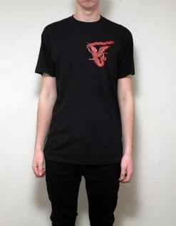 Givenchy Black Monster Print Oversized T-Shirt Clothing
