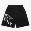 Discount π Givenchy Black Refracted Logo Sweat Shorts Clothing π― 2 Givenchy Black Refracted Logo Sweat Shorts Clothing