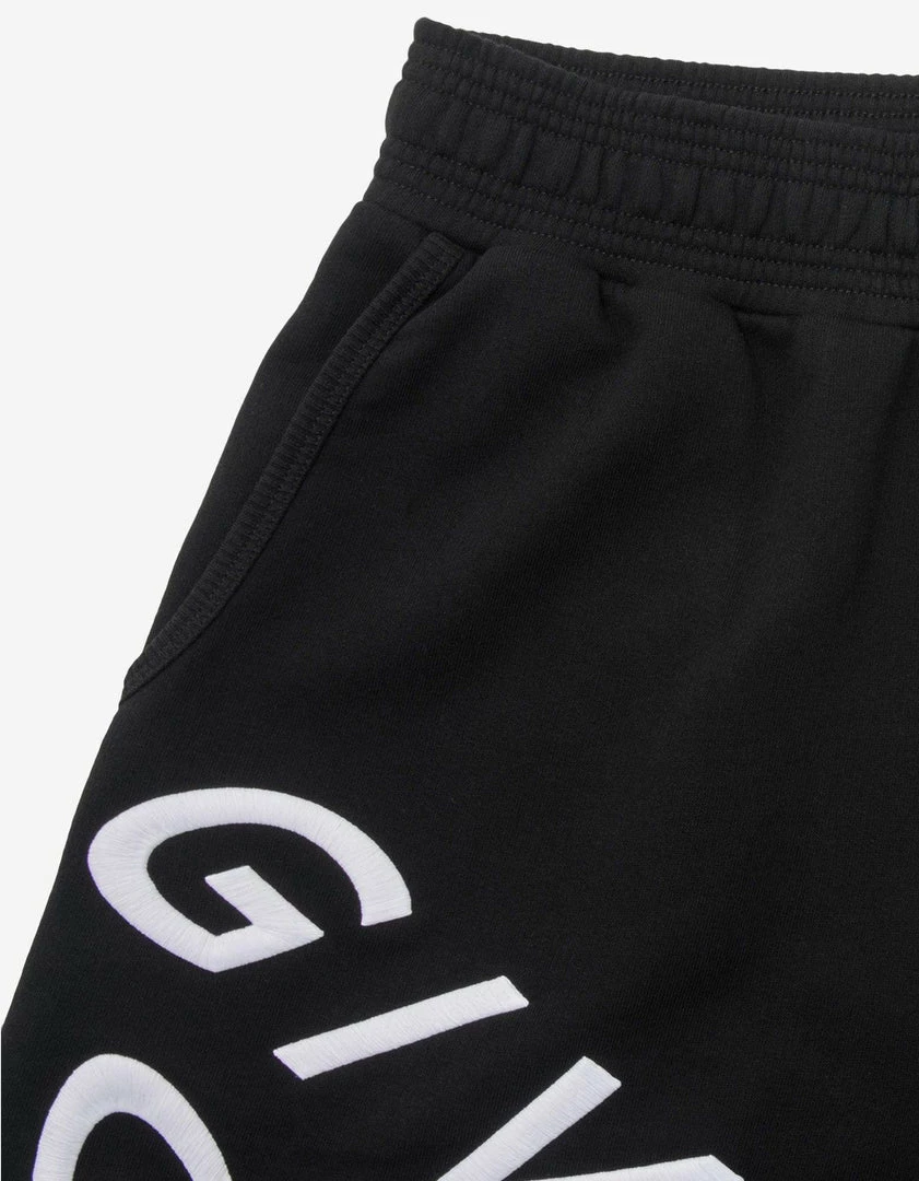 Discount π Givenchy Black Refracted Logo Sweat Shorts Clothing π― 6 Givenchy Black Refracted Logo Sweat Shorts Clothing