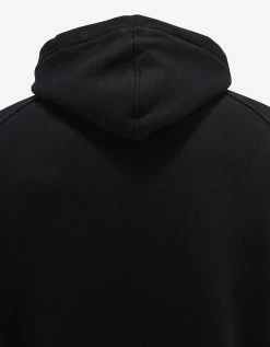 Givenchy Black Slogan Oversized Hoodie Clothing